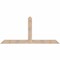 Ekena Millwork Portland Smooth Timber Gable Bracket, Douglas Fir, 84"W x 38"H x 1 1/2"D x 5 1/2"F, 11/12 Pitch GBW084X38X0206POR00SDF - alternate 1